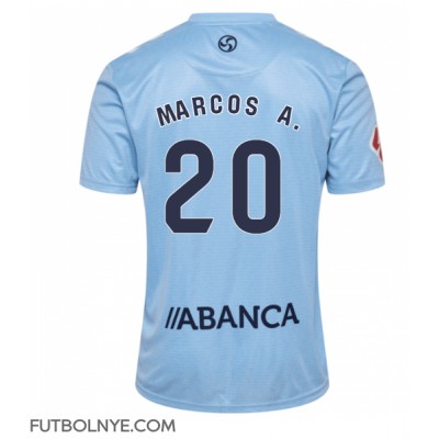 Camiseta Celta Vigo Marcos Alonso #20 Primera Equipación 2024-25 manga corta Camiseta Celta Vigo Marcos Alonso #20 Primera Equipación 2024-25 manga corta